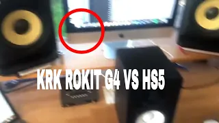 ✅  KRK Rokit G4 vs Yamaha HS5 🔴