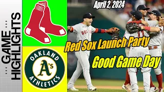 Boston Red Sox vs Oakland Athletics [Highlights] OMG Red Sox Walk - Off inning 11th | Rock Red Sox 🤘