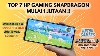 Top 7 Hp Gaming Snapdragon 1 Jutaan untuk Gamers