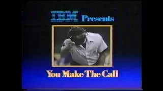 IBM - "You Make the Call" Bumpers  (1987)