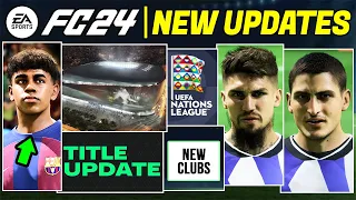 EA FC 24 NEWS | NEW Updates, Real Faces, Licenses & CONFIRMED LEAKS ✅