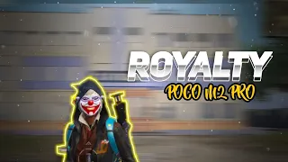 ROYALTY POCO M2 PRO || 40fps BGMI Montage OnePlus,9R,9,8T,7T,,7,6T,8,N105G,N100,Nord,5 my first vlog