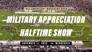 Military Appreciation Halftime Show - November 11, 2023 - vs. Minnesota