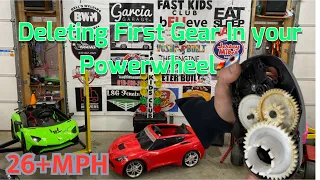 Power Wheels First Gear Delete