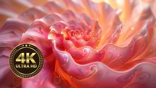 🌀 Relaxing Golden Spiral Background - 4K 3D Abstract Geometry Deep Meditation Screensaver (NO MUSIC)