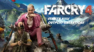 FAR CRY 4 - STEALTH KILLS (OUTPOST LIBERATIONS)