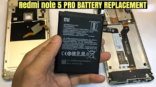 Xiaomi Redmi Note 5 pro Battery Replacement | How to change redmi note 5 pro battery| Video Tutorial