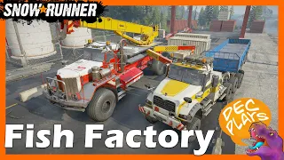 Fish Factory - Let's Play Snowrunner Season 10 - British Columbia (15)