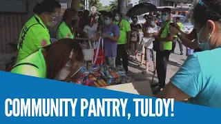 WATCH: Community pantry, hindi pakikialaman ng pamahalaan