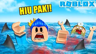 PANDU GAMING & PAK UNAT TENGGELAM DI TENGAH LAUT TIDAK BISA BERENANG DI ROBLOX!!!