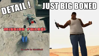 Alternative Failures and Cutscenes of Missions in GTA San Andreas