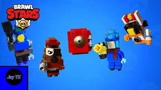 LEGO Brawl Stars. [Colonel Ruffs, Ricochet, Gale, Lunar Sprout & Heist Safe] - Tutorial + review