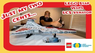 Just My Two Cents... LEGO UCS Star Wars Venator #75367 #rlfm #legoreview