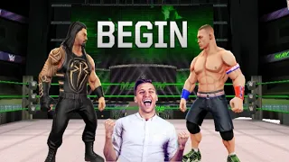 wwe mayhem full match John Cena Vs roman reigns and others