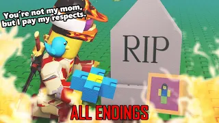 Need More Heat ALL ENDINGS!! (A Roblox Game)