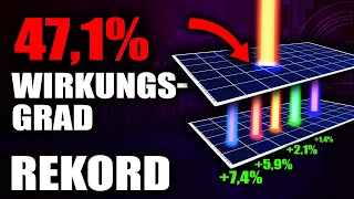 Neuste NREL-Solarzelle bricht alle Weltrekorde!