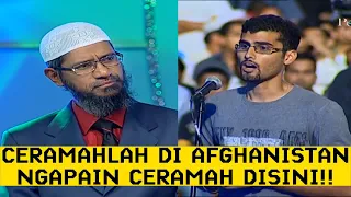 Kenapa Dr. Zakir tidak Pergi ke Afghanistan dan Ceramahi Taliban saja?! Dr. Zakir Naik