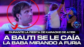 😱APA APA: Bautista NO PODIA DEJAR DE MIRAR a Furia mientras cantaba y bailaba en la FIESTA KARAOKE🎤