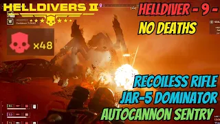 Anti-Tank Build ANNIHILATES endless BUG BREACHES || Helldiver 9 BLITZ: Search & Destroy