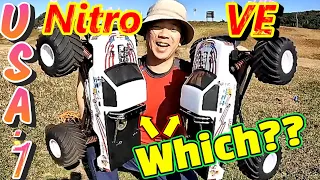 Comparison of Kyosho USA1 Nitro version and VE version.Which one is better?? Look before you buy!