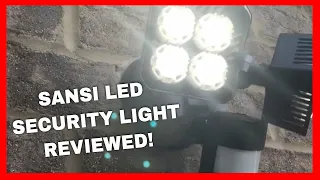 SANSI Motion Sensor Super-Bright Led Security Light Review | SANSI C2440-GW-36