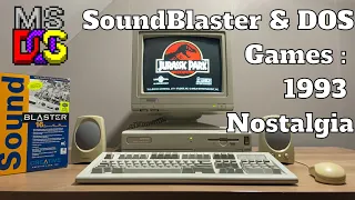 SoundBlaster & DOS Games : 1993 Nostalgia Part 1