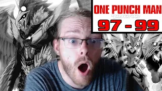 ONE PUNCH MAN CHAPTER 97 - 99 REACTION | 10,000 CELSIUS????? (Redraws)