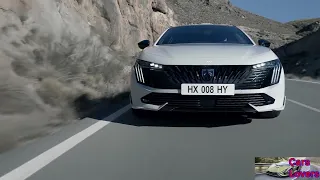 Novo Peugeot 508 PSE Facelift 2024 - Condução na Estrada