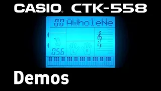 Casio CTK-558 Demonstrations