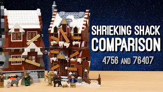 LEGO Harry Potter: Shrieking Shack Comparison! 4756 and 76407