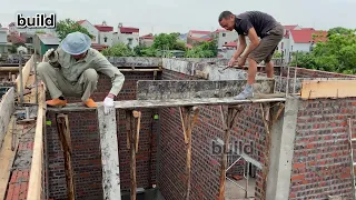 Construction plan for Japanese Thai-roofed house - Reinforced concrete foundation No. 1