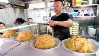 Unbelievable Fried Rice Rush! Great Chinese Restaurant in Tokyo Busy With Hungry Men!