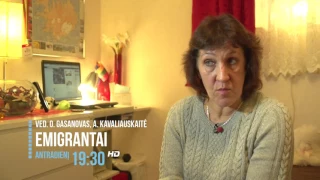 LRT Televizija | Emigrantai. Socialinės dokumentikos laida l 2016-11-29 anonsas