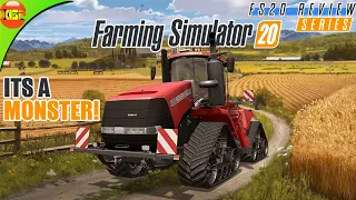 Case IH Quadtrac 620 Review | Farming Simuator 20 | First look, Working!