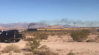 UP 4014 Leaves Las Vegas.