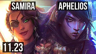 SAMIRA & Nautilus vs APHELIOS & Thresh (ADC) | Dominating | KR Master | 11.23