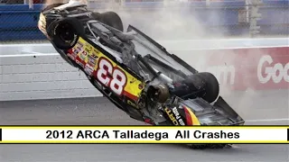 All ARCA Crashes from the 2012 International Motorsports Hall of Fame 250