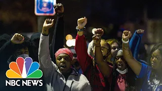 Angry Protests Follow Fatal Shooting Of Black Man Near Minneapolis | NBC News NOW