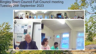 Full Council meeting- Tuesday 26th September 2023