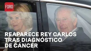 Rey Carlos III reaparece tras diagnóstico de cáncer - Las Noticias