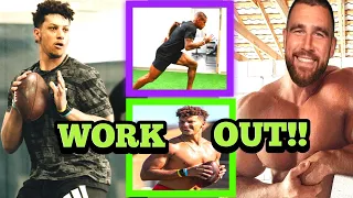 OMG!!😢Patrick Mahomes GATHER'S CHIEF Players INCLUDING Travis Kelce For An EXPLOSIVE WORKOUT At HOME