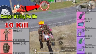 Camper At My Exit Point Only 20 Seconds Left 😱 Pubg Mobile Metro Royale Mode Gameplay