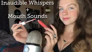 ASMR Inaudible Whispers (Mouth Sounds, Hand Movements)