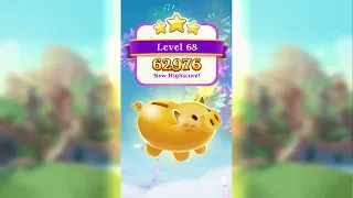 Bubble Witch 3 Saga | Levels 66 to 70 | 3 Stars
