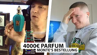 Justin reagiert auf MontanaBlack's 4.000€ Parfum Unboxing.. | Reaktion