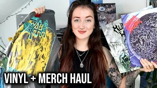 Metal vinyl & Death merchandise haul