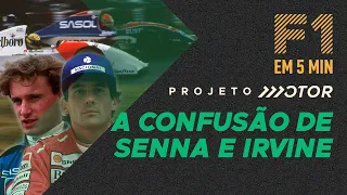 O SOCO DE SENNA NO ESTREANTE IRVINE: A HISTÓRIA CONTADA EM DETALHES