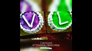 Alphabet Cake Design | CakeryLand | Letter Name Cake Design