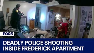 Body camera footage released of deadly police shooting inside Frederick apartment | FOX 5 DC