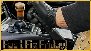 How To Adjust A MK1 & MK2 MX-5/Miata Handbrake - Fast Fix Friday!